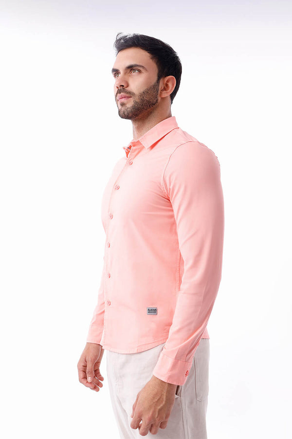 Camisa hombre rosa