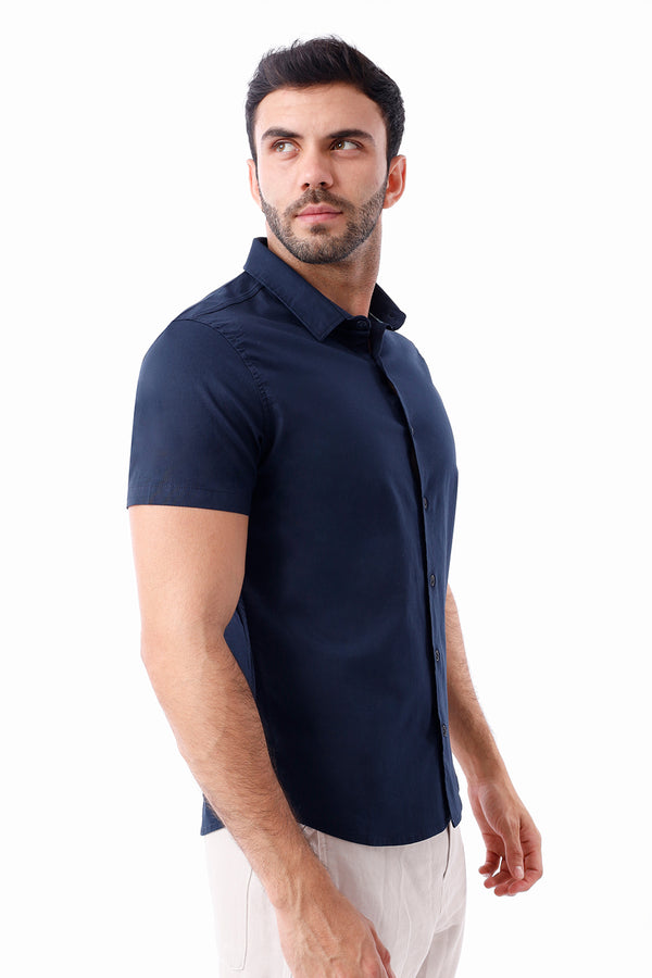 Camisa hombre azul